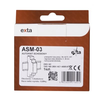 Automat schodowy ASM-03 230V AC ZAMEL (EXT10000008-WPL)